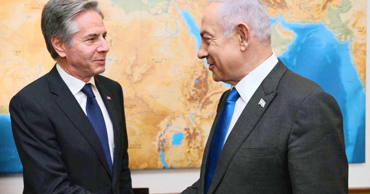 イスラエル首相「戦闘終結受け入れない」　米長官と会談、ラファ作戦強行の構え