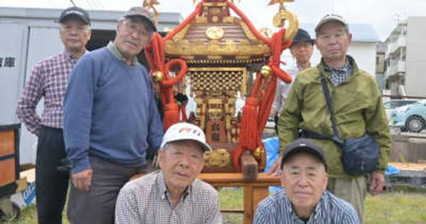 おみこし譲ります 住民「次の活躍の場を」 取手・台宿町内会 茨城 (茨城新聞クロスアイ)