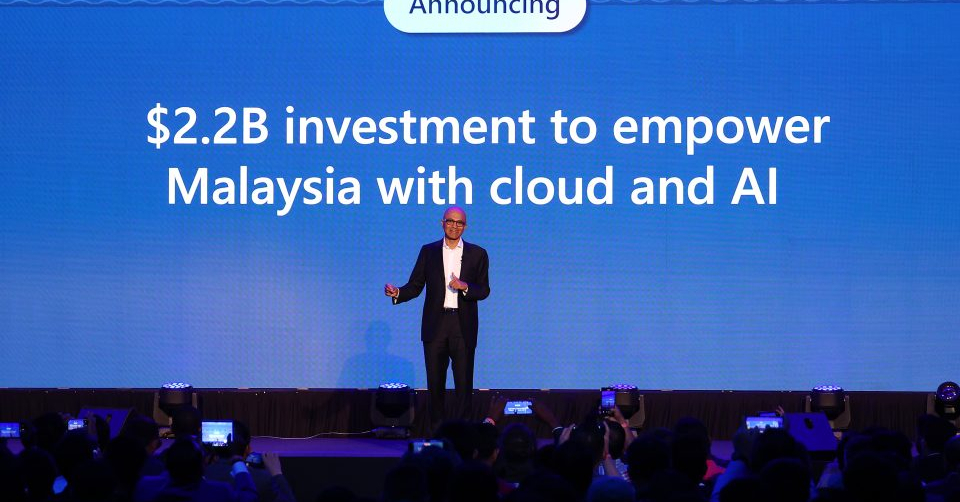 Microsoft、マレーシアの生成AI・クラウドに22億ドル投資