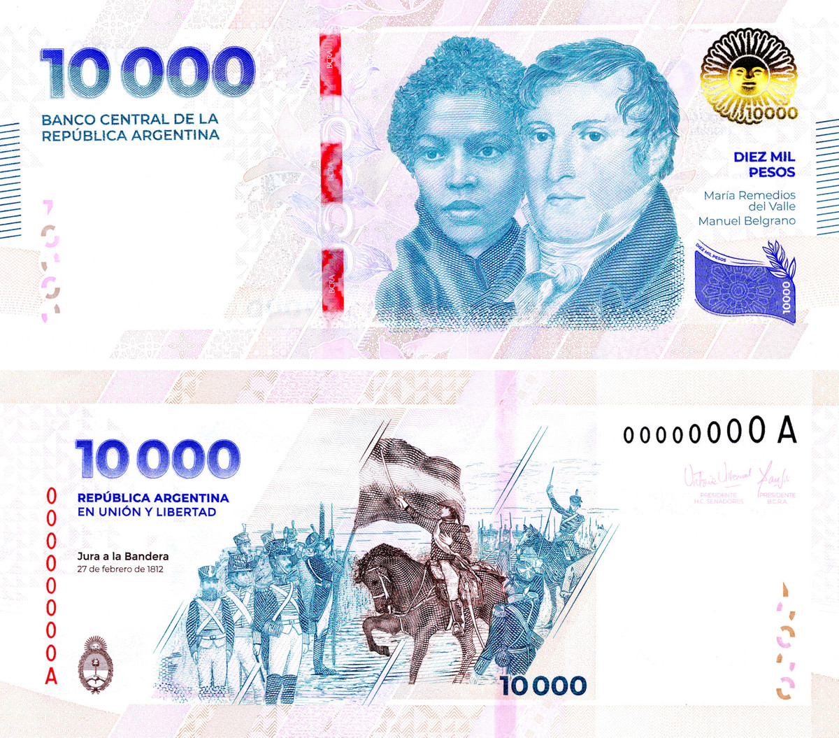最高額面、５倍に引き上げ　紙幣価値はわずか１７００円―アルゼンチン