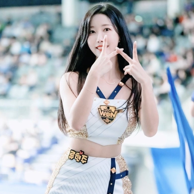 美しい一枚だ」「おおおおお！」元K-POPアイドルの韓国人気チアが魅せ