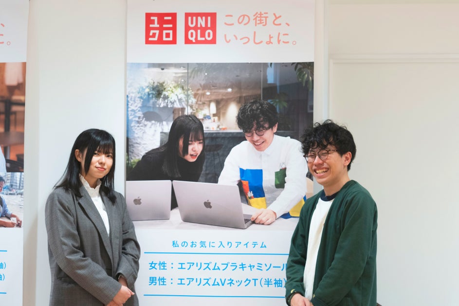 GINZA CREATIVO × UNIQLO TOKYO　～GINZA CREATIVOのメンバーがタペストリー広告に出演～