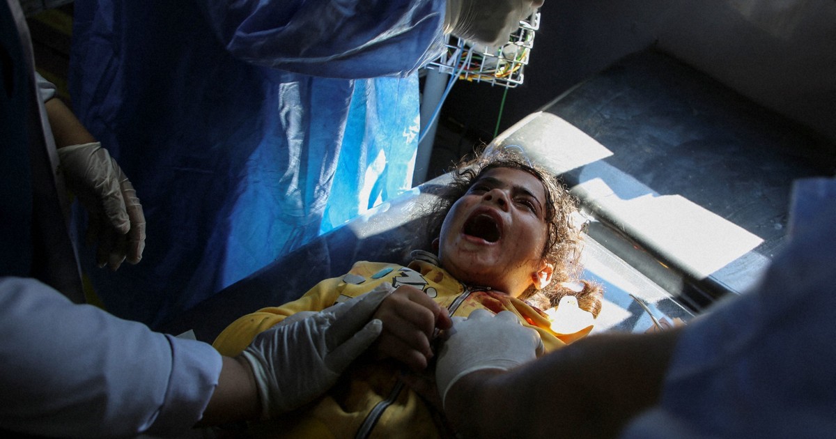 ガザの死者3万5000人超える　約4割が子供　保健当局発表