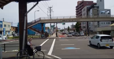 【速報】国道45号線で仙台市営バスに自転車が接触　自転車の30代男性がけがで搬送　仙台・宮城野区