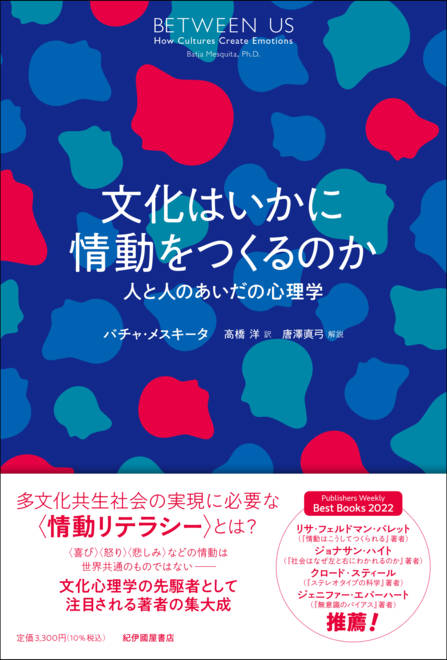 『文化はいかに情動をつくるのか――人と人のあいだの心理学』の書影