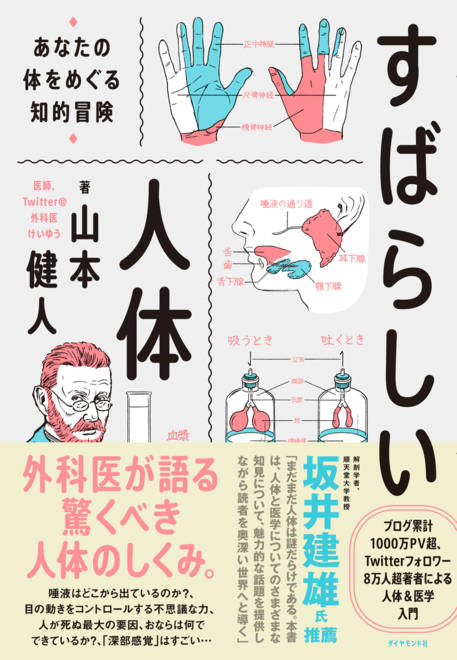 『すばらしい人体 あなたの体をめぐる知的冒険』の書影