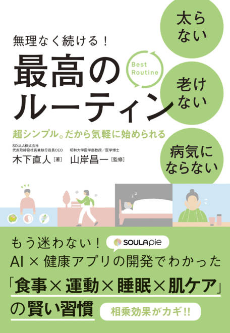 『太らない 老けない 病気にならない 最高のルーティン』の書影