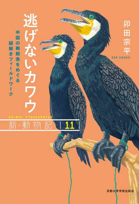 『逃げないカワウ 中国の鵜飼漁をめぐる謎解きフィールドワーク』の書影