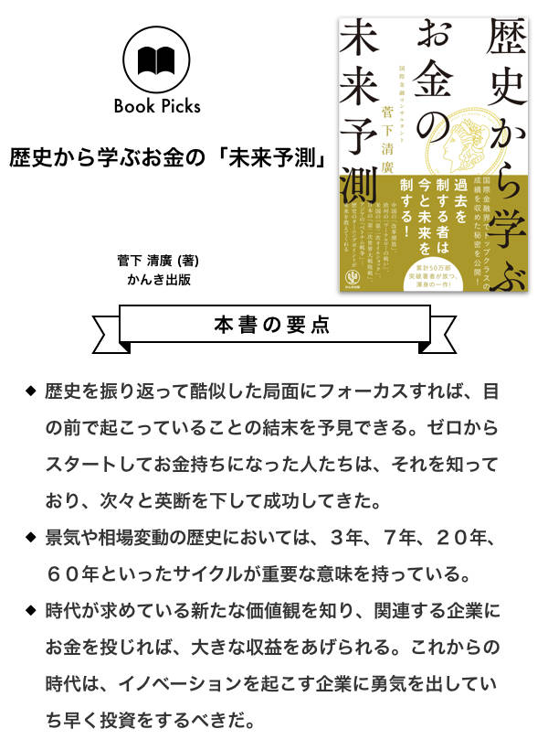 お金の流れには「周期」がある。歴史から学ぶ金融の法則