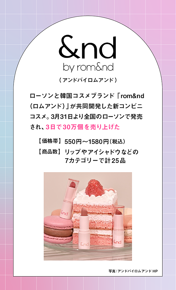 3日で30万個突破。「コンビニコスメ」にZ世代が殺到している