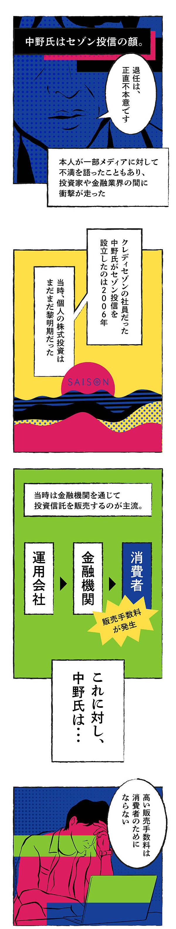 激白】セゾン投信CEO｢中野さんは時代変化に適応できず｣
