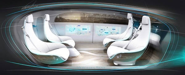 メルセデスベンツ 未来の車 未来のメルセデスベンツは横にも動く、『ヴィジョンAVTR』…IAA