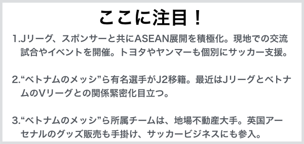 Jリーグのasean攻勢 ベトナムのメッシ もj2移籍