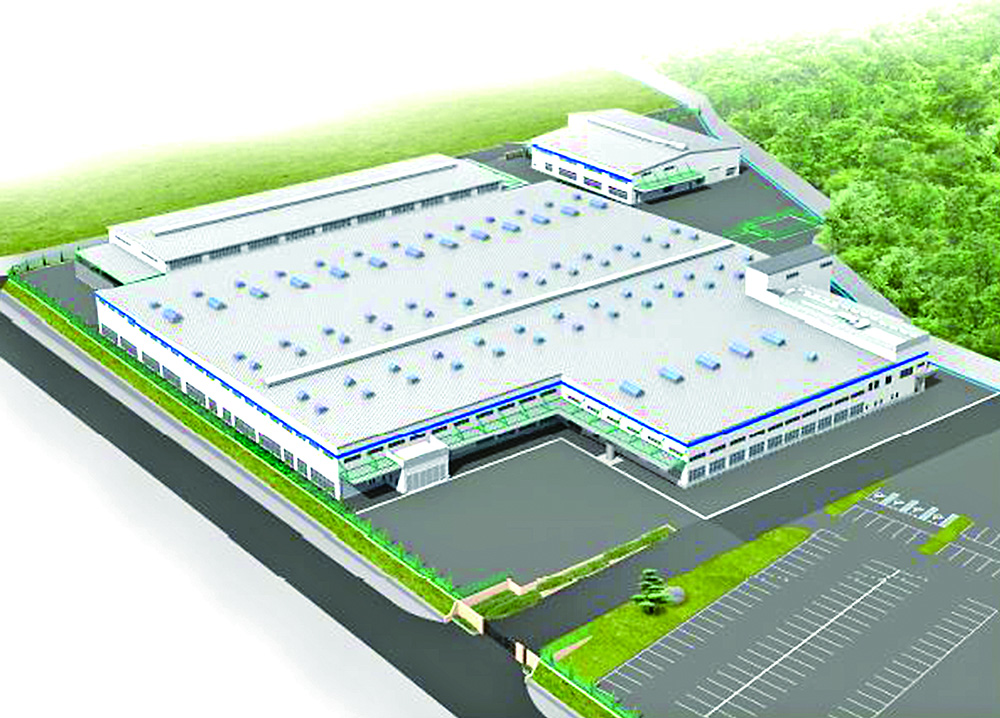紀州ファスナー 御坊 和歌山 にねじ加工工程の第３工場建設