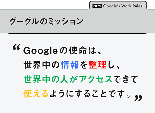 Google人事部長 気後れするほど高い目標を管理する方法