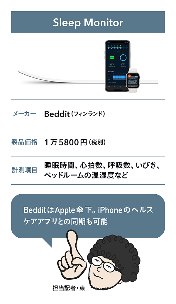 体験ルポ】アップルも参入。最新睡眠ガジェットを試してみた