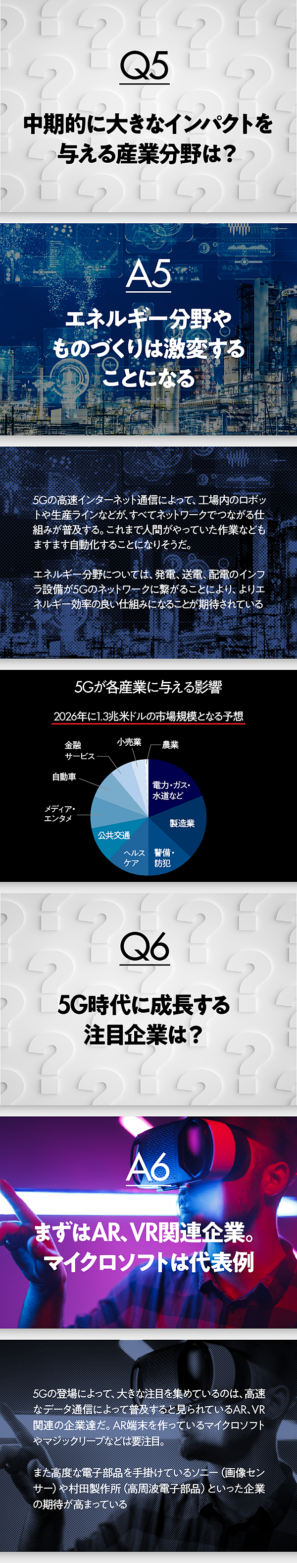 企業 5g 関連