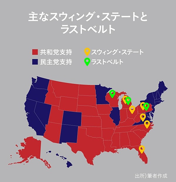 トランプ大統領の再選に黄色信号 米大統領選の読み方