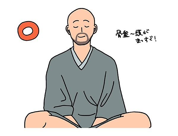 イラスト解説 身も心も変える お手軽 瞑想 筋トレ術