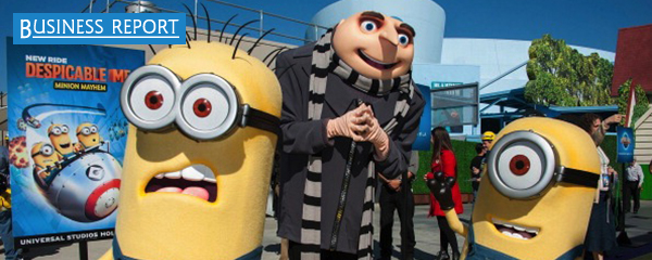Universal Studios Hollywood Celebrates The Premiere Of New 3D Ultra HD digital Animation Adventure "Despicable Me Minion Mayhem"