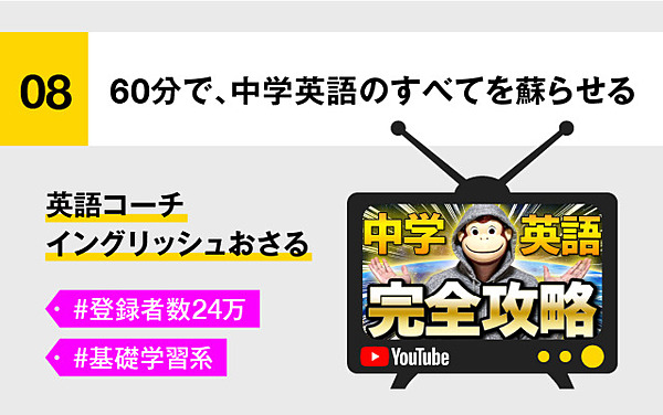 決定版 Z世代が選ぶ 最強の Youtube英語 15選