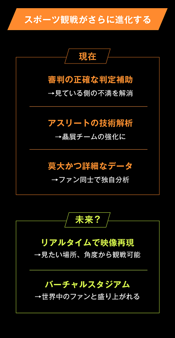 必見】スポーツ観戦を１０倍面白くする「鷹の目」技術とは