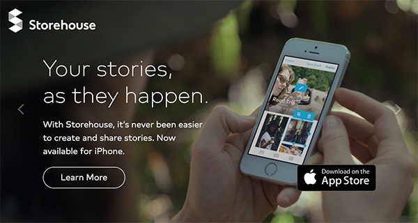 iPhoneで撮った写真と映像を使って、ビジュアルストーリーを簡単に編むことができる