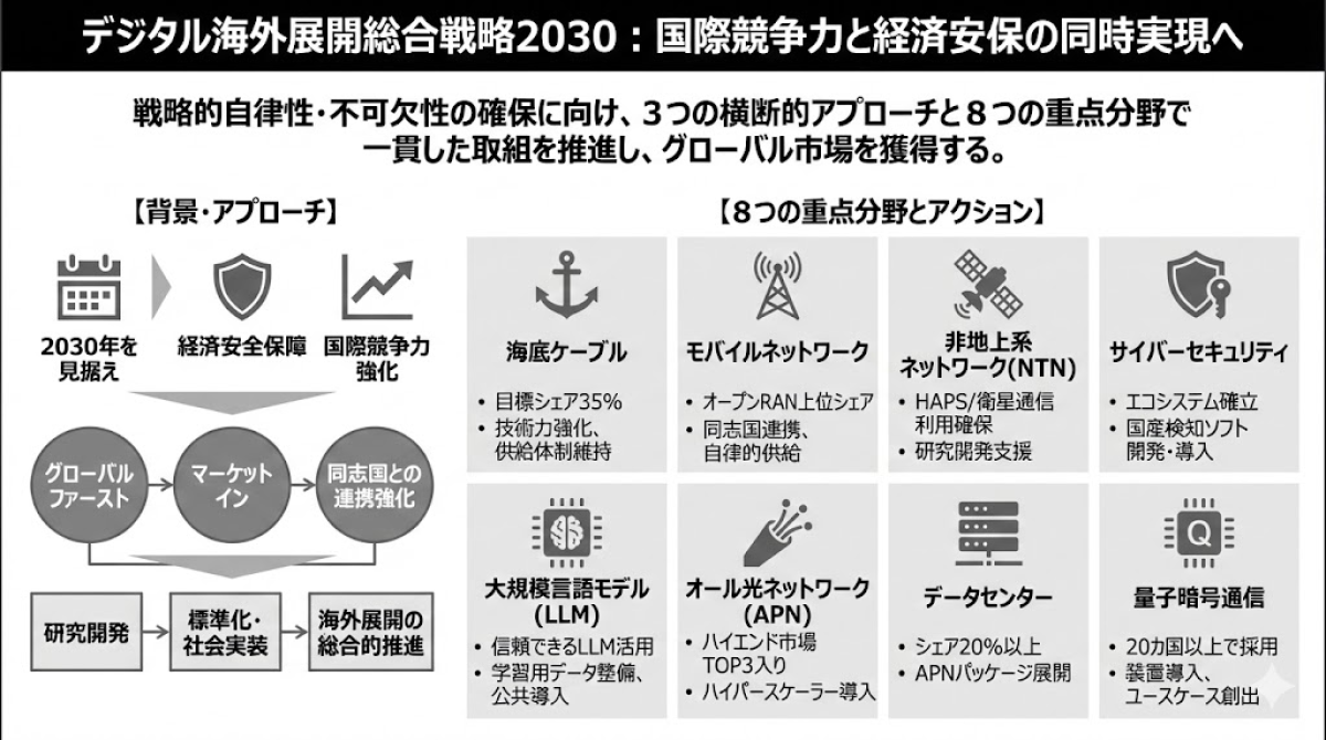 日本が描く「危機管理×成長」のデジタル戦略