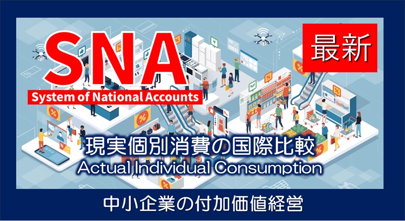 最新】 日本人の「消費」はどれくらい増えたのか？ 現実個別消費(AIC