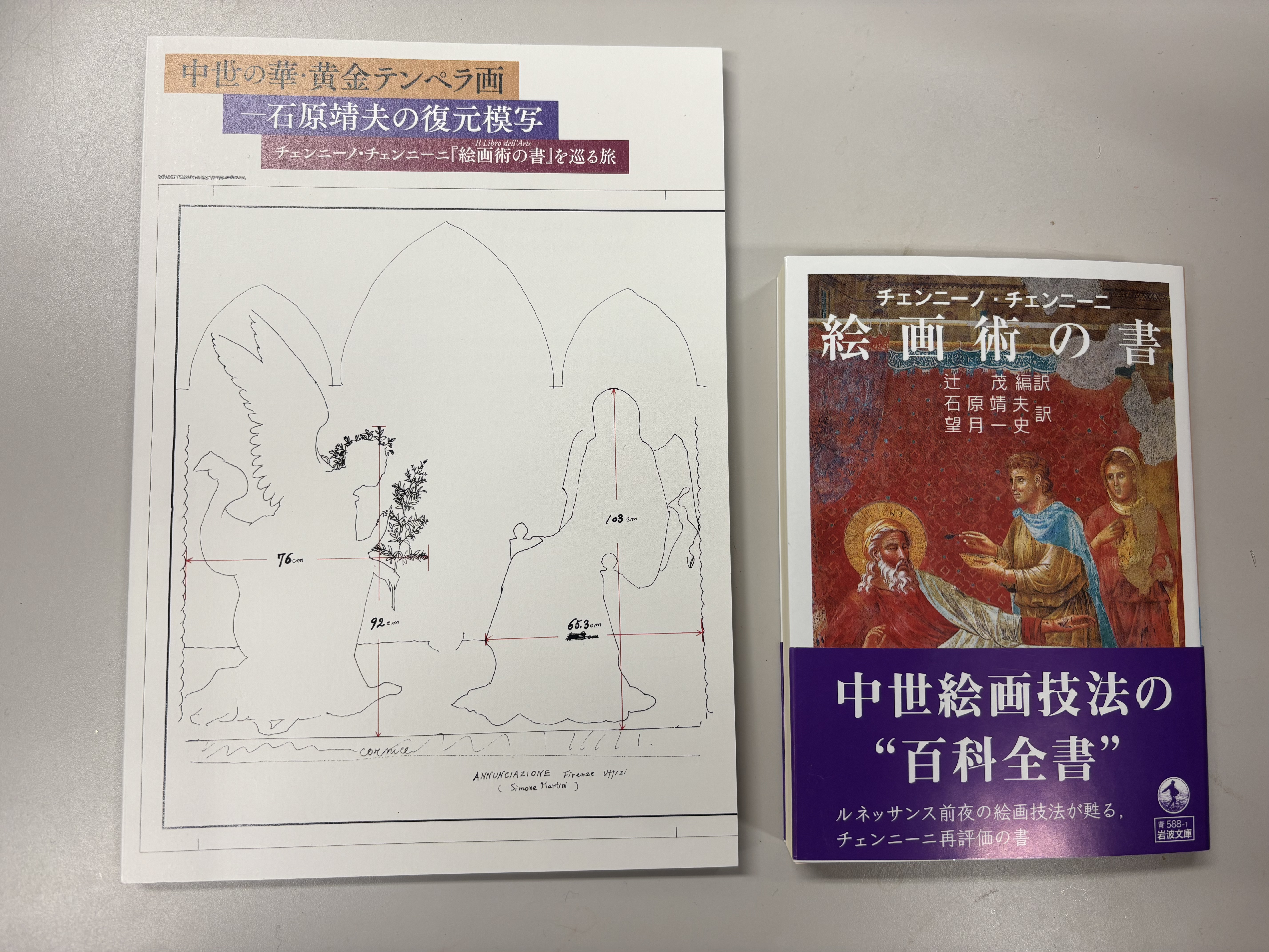 閑話休題：『中世の華・黄金テンペラ画－石原靖夫の復元模写