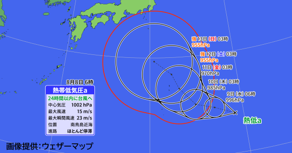 台風6号は西日本で警戒。もう1つの台風の予測は？