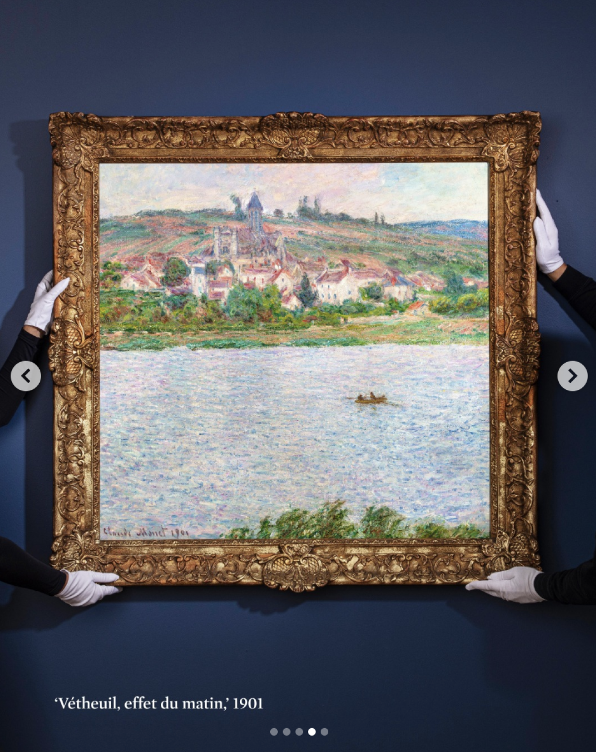 モネの名作が個人宅にある国フランス、重要作品が115年ぶりに公開